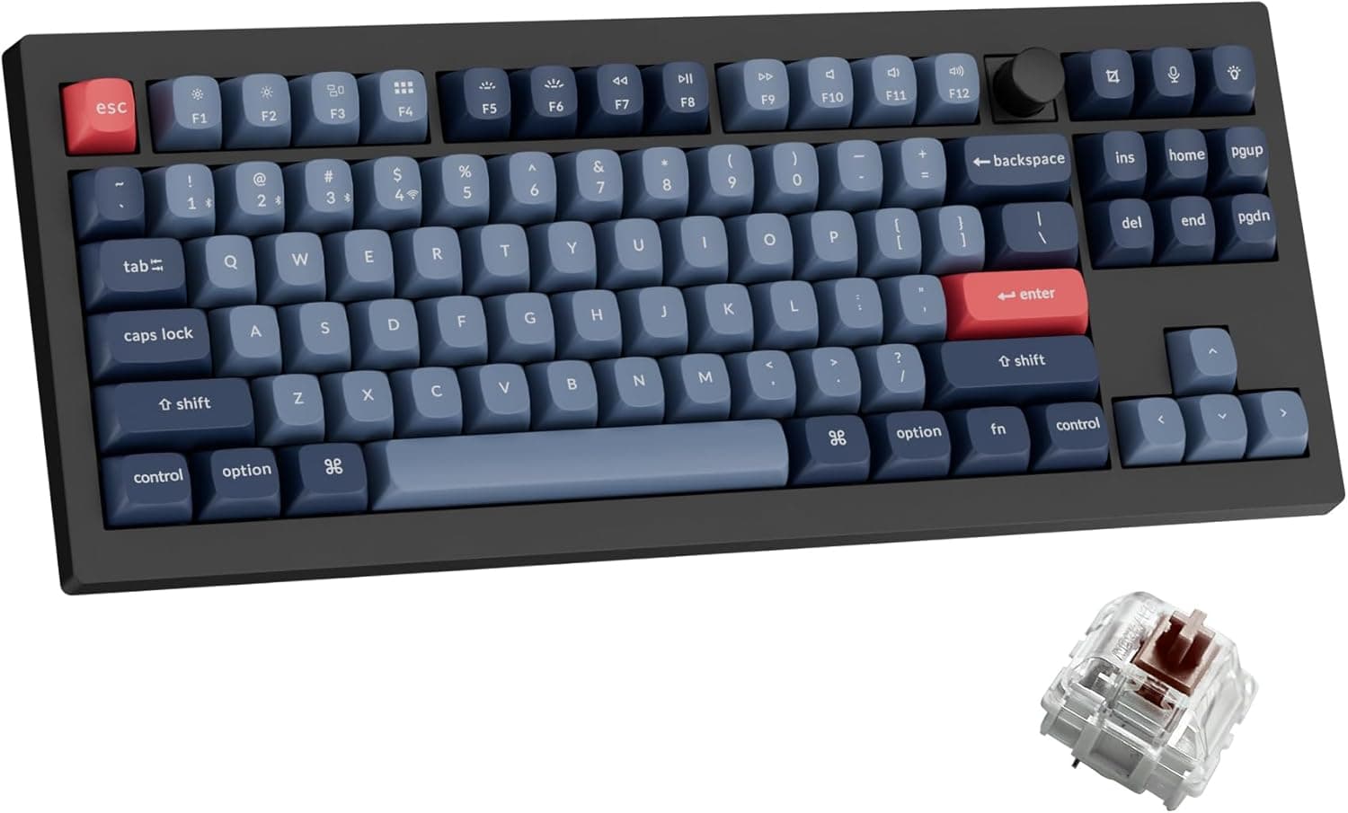 Keychron V3 Max wireless mechanical keyboard on desk