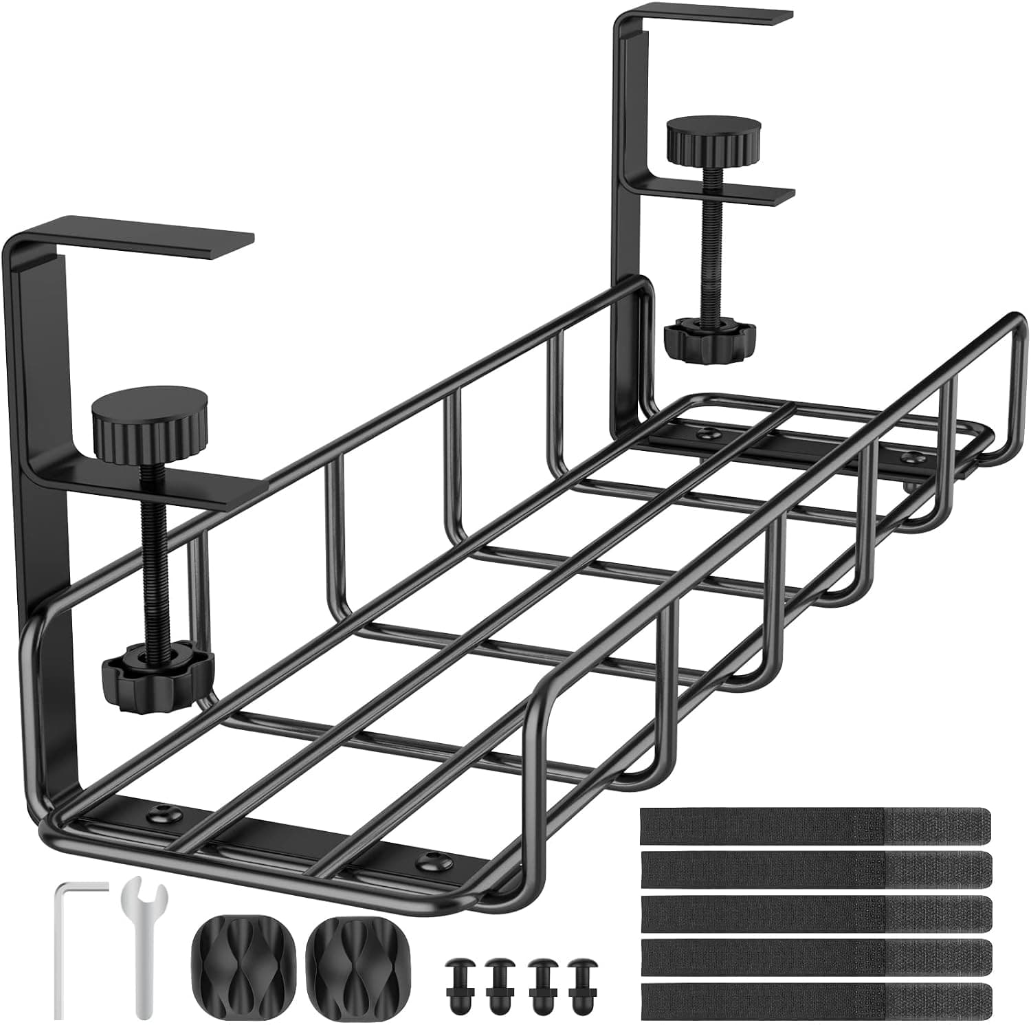 REFLYING Under-Desk Cable Management Tray