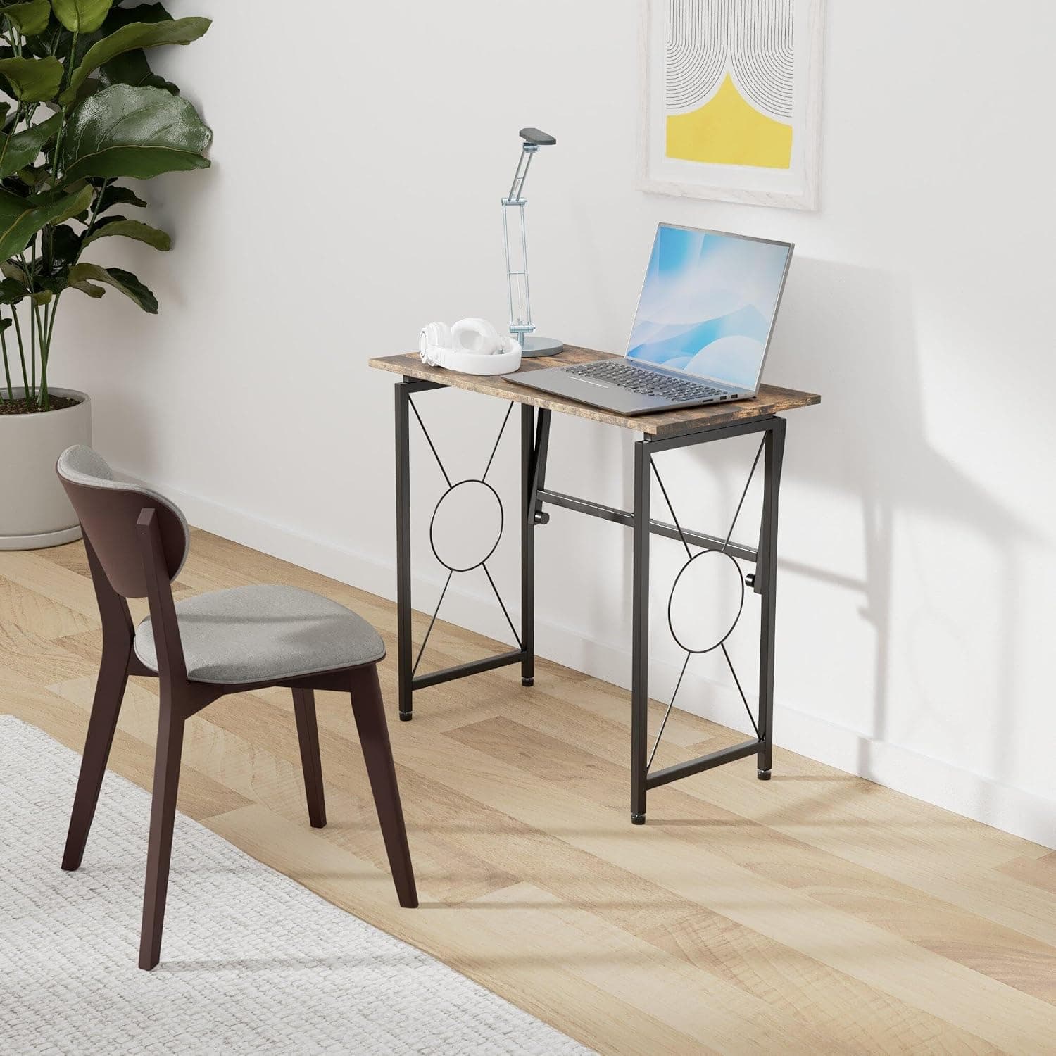 XBurmo 31.5-Inch Folding Writing Desk