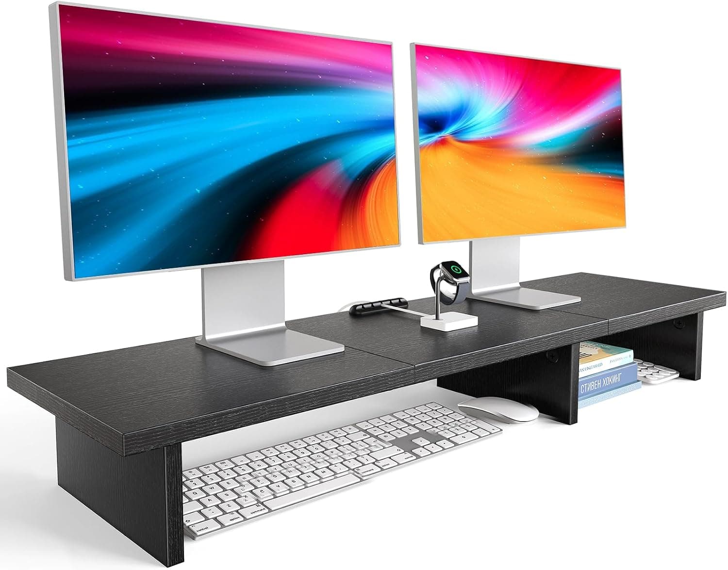 HUANUO Dual Monitor Stand Riser